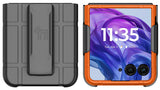 Hard Case & Belt Clip for Motorola RAZR+ 2024/2025 Phone, Moto RAZR Plus '24 '25