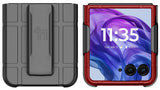 Hard Case & Belt Clip for Motorola RAZR+ 2024/2025 Phone, Moto RAZR Plus '24 '25