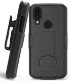 Hard Case Cover with Stand and Belt Clip Holster Combo for CAT S62 PRO Phone