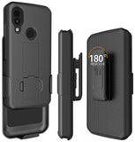 Hard Case Cover with Stand and Belt Clip Holster Combo for CAT S62 PRO Phone