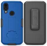 Hard Case Cover with Stand and Belt Clip Holster Combo for CAT S62 PRO Phone