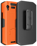 Kickstand Case + Hand Strap + Belt Clip Holster for Zebra TC21 TC26 Scanner