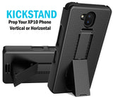 Slim Hard Case Stand and Belt Clip Holster for Sonim XP10 5G Phone (XP9900)