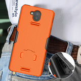 Slim Hard Case Stand and Belt Clip Holster for Sonim XP10 5G Phone (XP9900)