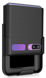 Hard Protector Case Cover + Belt Clip Holster for Samsung Galaxy Z Flip 5G Phone