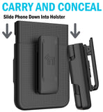 Hard Case and Belt Clip Holster for Samsung Galaxy Z Flip 3 5G