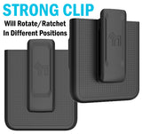 Hard Case and Belt Clip Holster for Samsung Galaxy Z Flip 3 5G