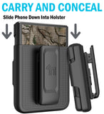 Hard Case and Belt Clip Holster for Samsung Galaxy Z Flip 3 5G