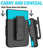 Hard Case and Belt Clip Holster for Samsung Galaxy Z Flip 3 5G
