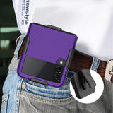 Hard Case and Belt Clip Holster for Samsung Galaxy Z Flip 3 5G