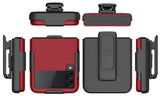 Hard Case and Belt Clip Holster for Samsung Galaxy Z Flip 3 5G