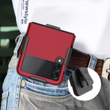 Hard Case and Belt Clip Holster for Samsung Galaxy Z Flip 3 5G