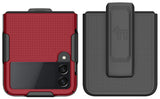 Hard Case and Belt Clip Holster for Samsung Galaxy Z Flip 3 5G