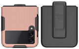 Hard Case and Belt Clip Holster for Samsung Galaxy Z Flip 3 5G
