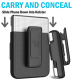Hard Case and Belt Clip Holster for Samsung Galaxy Z Flip 3 5G