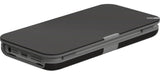 PUREGEAR BLACK FOLIO WALLET CASE COVER CARD SLOT STAND FOR iPHONE 5 5s SE (2016)