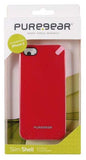 PUREGEAR STRAWBERRY RED/PINK SLIM SHELL CASE HARD COVER FOR iPHONE 5 5s SE 2016