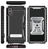 TRI-SHIELD RUGGED CASE KICKSTAND CARD SLOT COVER LANYARD FOR APPLE iPHONE X 10