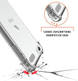 Clear Anti-Shock Transparent Case Slim Cover for Apple iPod Touch 7 6 5