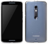PUREGEAR SLIM SHELL CLEAR CASE HARD COVER FOR MOTOROLA DROID MAXX 2 XT1565
