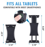 Universal Clip Mount Tablet/Phone Holder Long Flex Neck for Desk Table Counter
