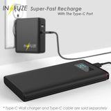 10000 MAH Quick Charge Portable Power Bank with LED - Universal for Cell Phone