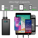 10000 MAH Quick Charge Portable Power Bank with LED - Universal for Cell Phone