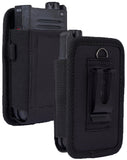 Black Case Pouch Belt Clip for Kyocera DuraXV Extreme, CAT S22, Sonim XP3plus 5G