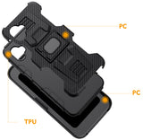 Rugged Case Stand and Belt Clip Holster for Samsung Galaxy XCover 6 Pro (2022)