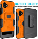 Rugged Case Stand and Belt Clip Holster for Samsung Galaxy XCover 6 Pro (2022)