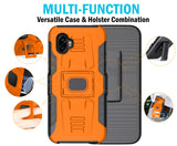 Rugged Case Stand and Belt Clip Holster for Samsung Galaxy XCover 6 Pro (2022)