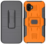 Rugged Case Stand and Belt Clip Holster for Samsung Galaxy XCover 6 Pro (2022)