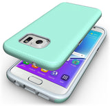 ANTI-SLIP TEXTURED GRIP SKIN HARD CASE COVER FOR SAMSUNG GALAXY S7 EDGE