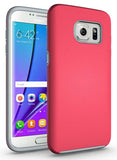 ANTI-SLIP TEXTURED GRIP SKIN HARD CASE COVER FOR SAMSUNG GALAXY S7 EDGE