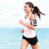 BLACK CASE COVER + ARMBAND STRAP COMBO ROTATING/REFLECTIVE FOR iPHONE 7