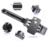 BLACK CASE COVER + ARMBAND STRAP COMBO ROTATING/REFLECTIVE FOR iPHONE 7