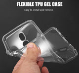 Transparent Clear Flex Gel TPU Skin Case Slim Cover for LG Stylo 5, Stylus-5