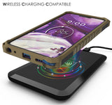 Tri-Shield Rugged Case Cover with Kickstand Lanyard Strap for LG Stylo 5