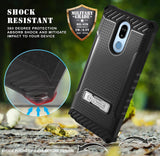 Rugged Case + Belt Clip Combo for LG Stylo 5 - Patriotic Series