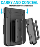 Rugged Case and Belt Clip Holster for Samsung Galaxy Z Flip 4 5G