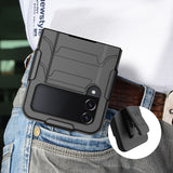 Rugged Case and Belt Clip Holster for Samsung Galaxy Z Flip 4 5G