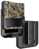 Rugged Case and Belt Clip Holster for Samsung Galaxy Z Flip 4 5G