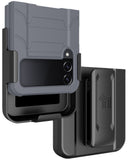 Rugged Case and Belt Clip Holster for Samsung Galaxy Z Flip 4 5G