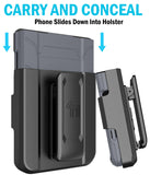 Rugged Case and Belt Clip Holster for Samsung Galaxy Z Flip 4 5G