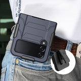 Rugged Case and Belt Clip Holster for Samsung Galaxy Z Flip 4 5G