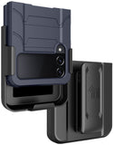 Rugged Case and Belt Clip Holster for Samsung Galaxy Z Flip 4 5G
