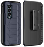 Rugged Case + Holster with Stand and S Pen Holder for Galaxy Z Fold 4
