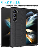 Rugged Case + Holster Belt Clip with Stand and S Pen Holder for Galaxy Z Fold 5