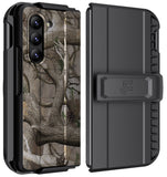 Rugged Case + Holster Belt Clip with Stand and S Pen Holder for Galaxy Z Fold 5