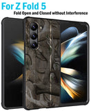 Rugged Case + Holster Belt Clip with Stand and S Pen Holder for Galaxy Z Fold 5
